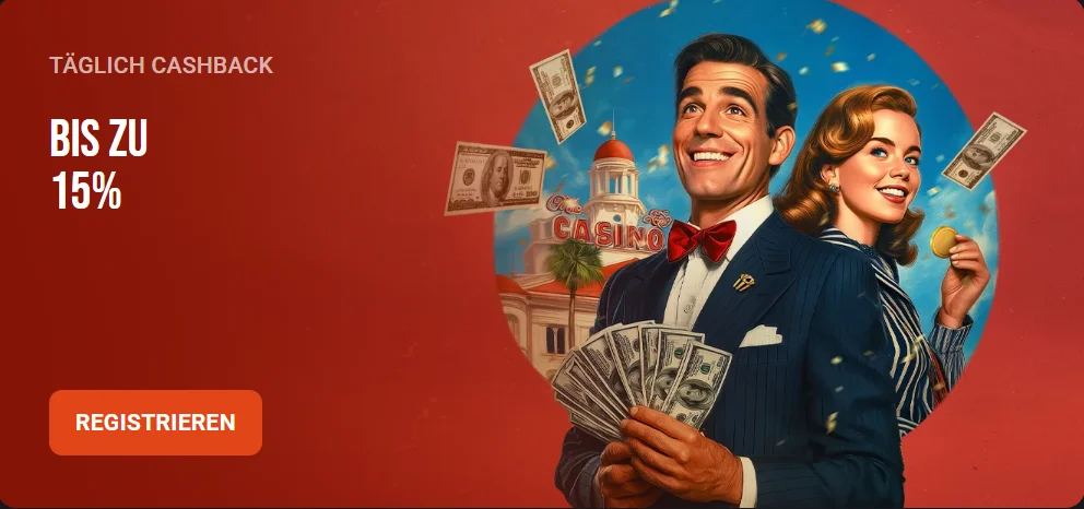 HollyWin Casino Rückfluss an jedem einzelnen Tag