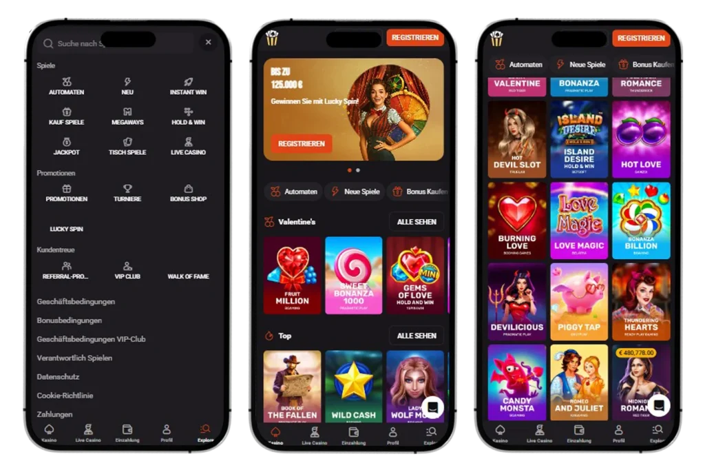 Hollywin Casino Mobile Version und App