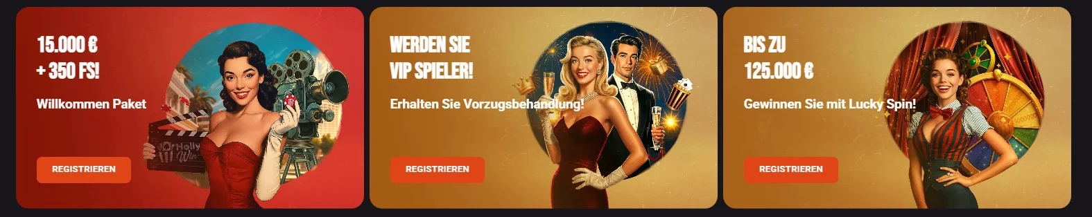 Hollywin Casino banner