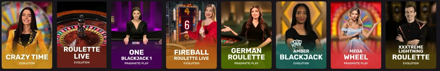Hollywin Casino Live Casino